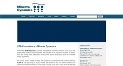 Desktop Screenshot of minervadynamics.com