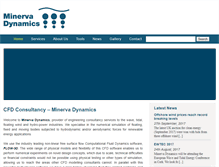 Tablet Screenshot of minervadynamics.com